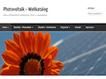 Photovoltaik - Webkatalog