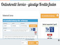 Ein Online Kredit Service